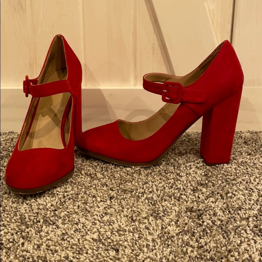 Red Vintage Heels